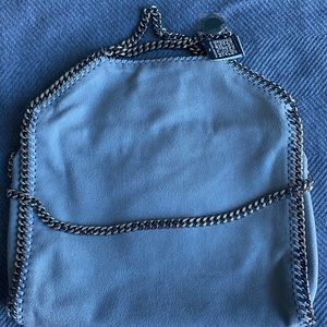 NWT Stella McCartney Gray Suede Bag Medium